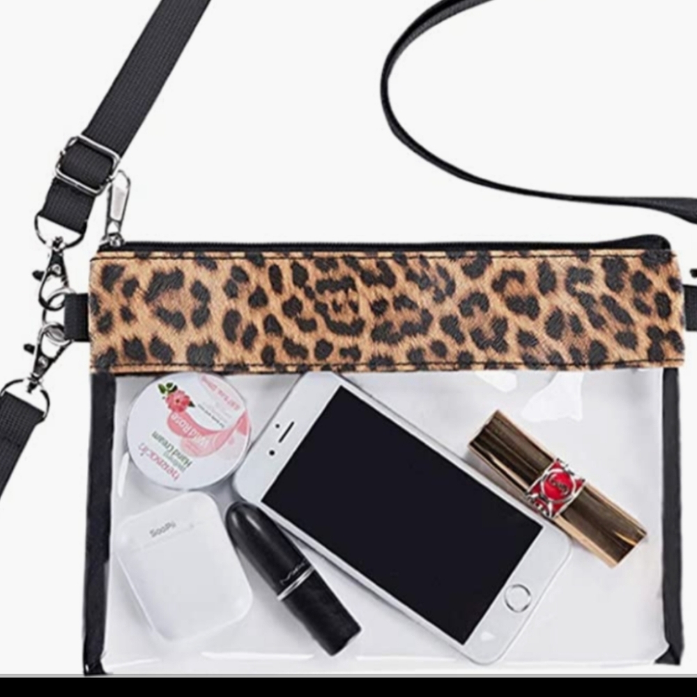 Clear crossbody